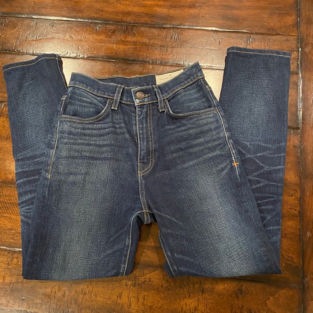 Imogene + Willie High Waist Straight Jeans Size 23